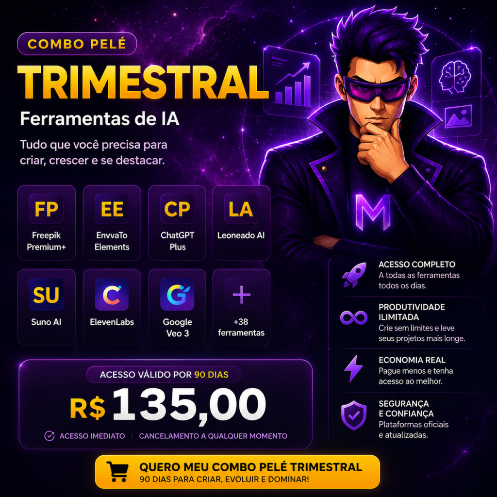 Combo Pelé – Trimestral